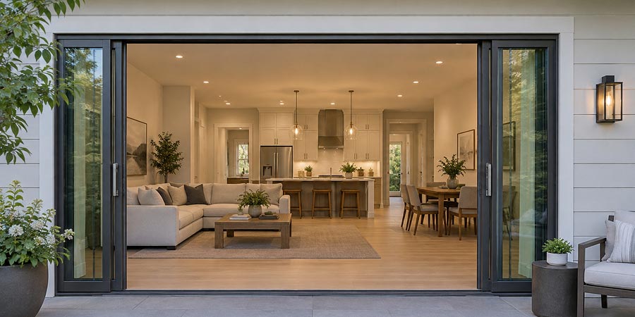 Sliding patio doors